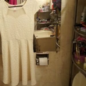 No Boundries white dress